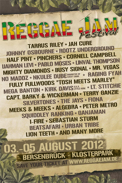 18. Reggae Jam Festival 